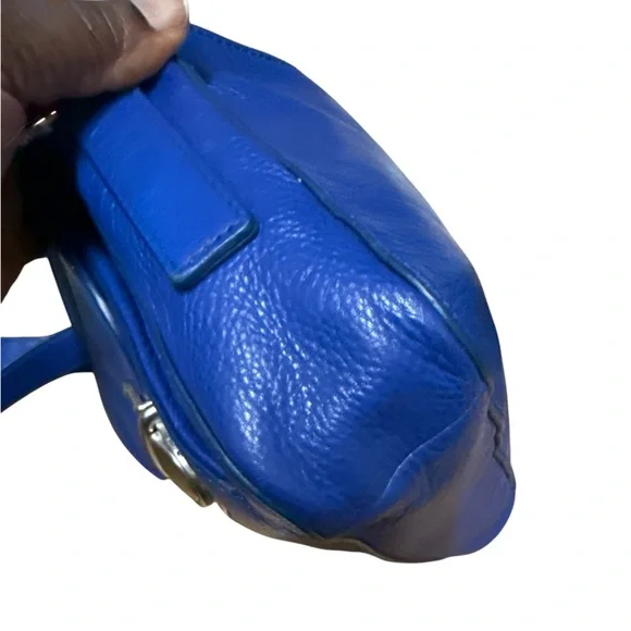 Fossil Royal Blue Leather Crossbody Bag - Picture 6 of 8